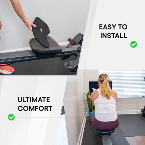 Gel Seat Cushion for Original Peloton Row, Cross Training Row+, Concept 2, Hydrow, NordicTrack, Water Rower, and More - Ergonomic Seat Pad for Men & Women - Ideal for Gym Row Machines - Thumbnail 5