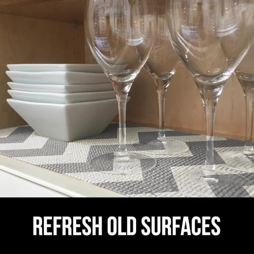 image for GORILLA GRIP powerGRIP Drawer Shelf and Cabinet Liner, Thick Strong Ho