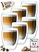 Produktbild LAPRESO® Latte Macchiato Gläser doppelwandig 6er Set 350ml - Doppelwandige Gläser modernes Design Cappuccino Tassen Teegläser aus Borosilikatglas