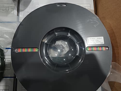Creality Pla Filament Pro Rainbow, Filamento de Impressora 3D de 1,75 Mm, Filamento de Impressão End