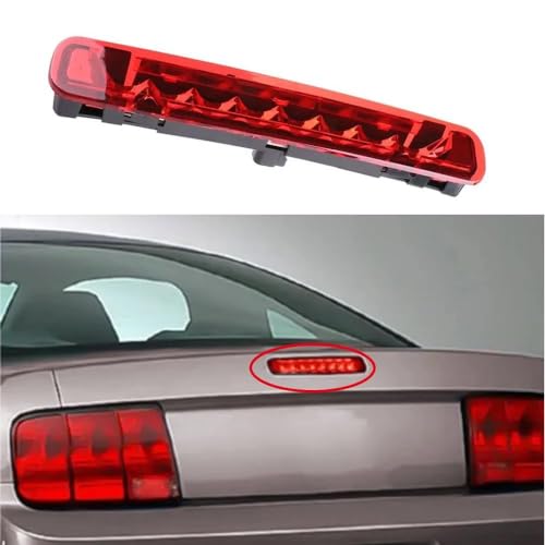 Troisième feu stop LED Mustang 2007 signalisation rapide lentille rouge