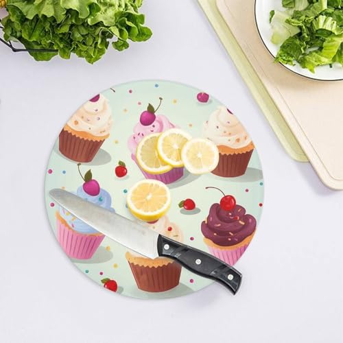 Planche à découper en verre hygiénique pour couper sans glisser