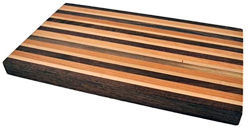 Woodworker's Classic American Hardwood Butcher Block Cutting Board, Medium