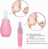 Qunlions life Infant Safety Care Set with Hair Brush Comb Nail Clipper, Baby Essentials Kit for Newborn Girls Boys (Pink) - 3