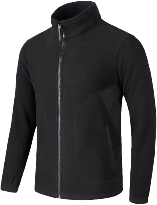 ERFMFKL Men's Parkas Military Motorcycle Jacket Short Work Wear Sweatshirt With Zipper Pockets Outerwears