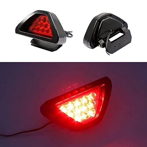 12 Luzes De Travagem Led Luz De Travagem Universal Estilo F1 DRL Luz De Travagem Traseira Vermelha L