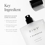 Dime Beauty 7 Summers Perfume for Women, 1.7 oz / 50 ml - Sweet Floral Scent, Clean Fragrance Eau de Toilette, Hypoallergenic - Image 5