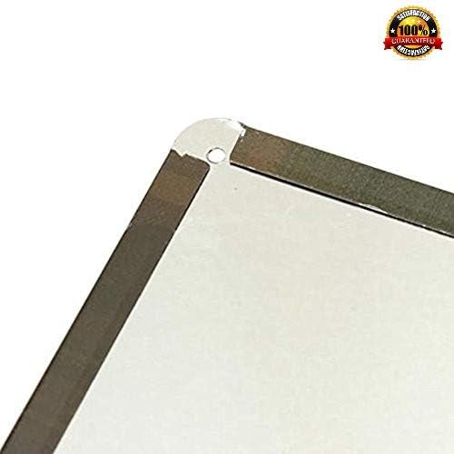 Miniatura 2 de Forever_USA Placa de barra de hojalata  Letrero de metal para decoración de pared  Clásico Pin Up Girl Cambiando llanta plana de un automóvil  8 x