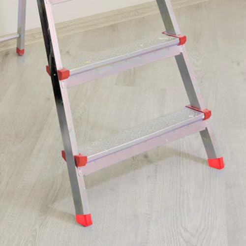 4 Stück Gummifüße für Leitern,YIJIUBA 50 x 20 MM Leiterfüße Ersatz, Rutschfeste Holzleiter Schutzkappen,Trittleiter Füße Ersatz Gummifüße Für Heim Arbeiter Klappleiter