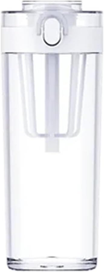 Xiaomi Tritan Water Bottle 600ml, BPA-Free Portable Cup with Tea Strainer & Leak-Proof Lock, One-Hand Operation, for Travel/Sports (White)