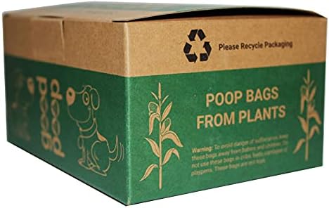 Good Poop Made From Plants 180 Compostable Doggy Waste Bags, Unscented Plant Based Biodegradable Poo Bags, EN13432 Bags That Dont Cost The Earth. 12 Rolls, 15 Bags Per Roll, Bag Measures 23 x 33cm