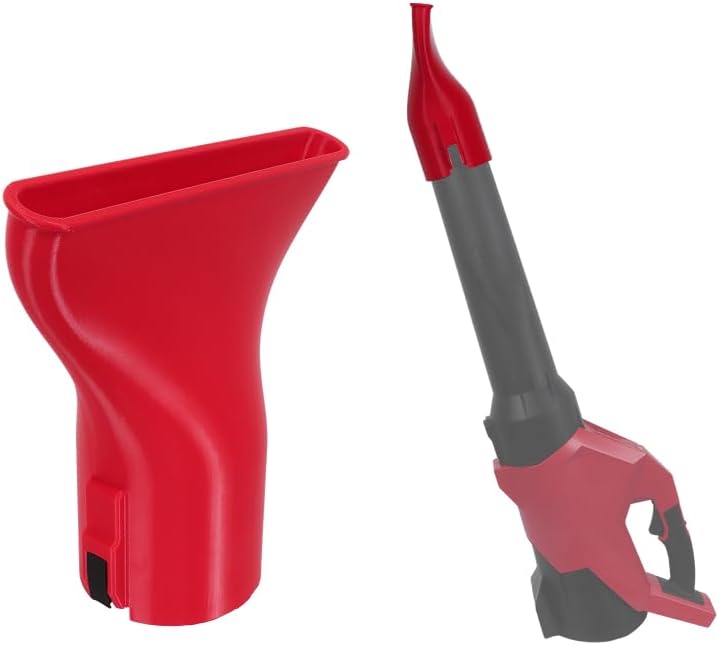 Wide Flat Bending Nozzle Tip Compatible with M18 Blower – 22.5° Airflow Control Attachment