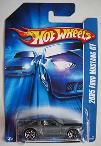 Amazon.com: Hot Wheels Gray 2005 Ford Mustang GT 184/223 5 Y Spoke