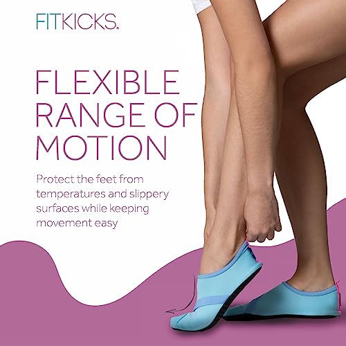 Image of FITKICKS Original Women's Foldable Active Lifestyle Minimalist Footwear Barefoot Yoga Sporty Water Shoes