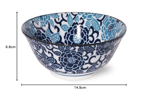 新品2枚セット　美濃焼 　紺青　20.5cmクープ  大輪菊 新品2枚セット美濃焼 紺青20.5cmクープ 大輪菊