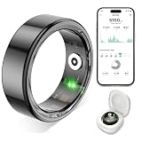 TYUIOL Smart Ring für Damen Herren, Fitness Tracking Ring mit Herzfrequenz, Schlafüberwachung, Schrittzählung f? ...