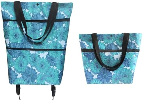 2 in 1 Foldable Shopping Bag with...