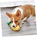 Milisten 1set Interactive Dog Treat Dispensing Toy Corn-Shaped Pet Puzzle for Stimulating Play and Safe for for Dogs Digestion and Mental