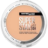 Maybelline New York Fondotinta in Polvere SuperStay 24H Hybrid Powder, Tenuta 24H, Make-Up dal Finish Matte Naturale, 21