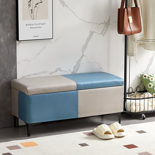 Meuble de rangement à chaussures gain de place avec banc rembourré doux pour le salon