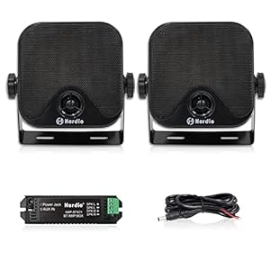 Herdio 4 Zoll Marine Stereo Lautsprecher