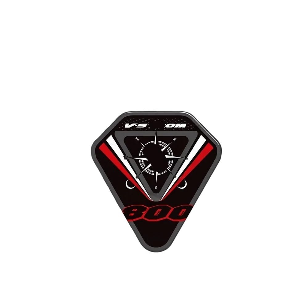 Protections latérales réservoir V-Strom 800DE autocollant carénage