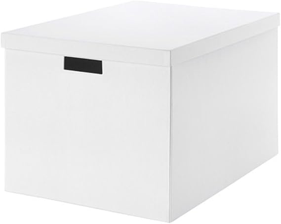 Amazon ｉｋｅａ イケア Tjena 収納ボックス ふた付き35x50x30 Cm ホワイト 収納ケース ボックス オンライン通販