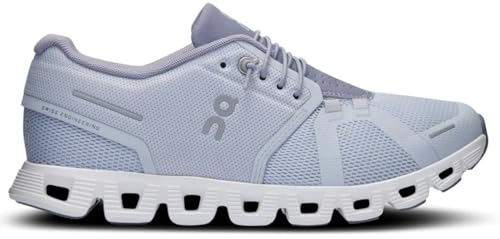 On Women's Cloud 5 Sneakers, Heather/Fossil, 11 Medium US4