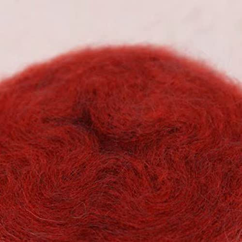 5Pcs Silk Mohair Section Dyed Fancy Wool Hand Knitted Diy Scarf Sweater Hat Wool Ball Yarn For Knitting 150G/Pack #TOP4