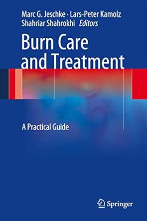 Burn Care and Treatment: A Practical Guide 2013th Edition book cover