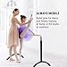 KLAR FIT Klarfit Barre Lerina Ballet Barre - Portable, Free Standing, Lightweight, 43 x 44 Inches, Perfect for Dance and Fitness Training at Home and Studio: 1.5-inch Ø, Height Adjustable, Steel