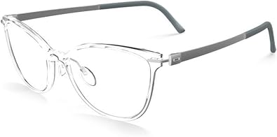 Eyeglasses Silhouette Infinity View Full Rim 1600 1110 Crystal Clear 53/16/130 3