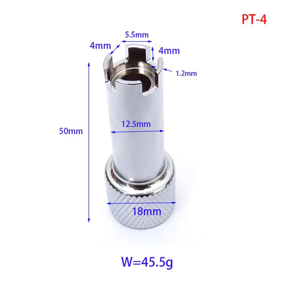 nurkowania Narzędzie PT-3/PT-4 Narzędzie do regulacji grzybka Srebrne 50 * 15mm Oddychające nurkowanie Mechaniczne Nieregulowane Trwałe i praktyczne akwalungiem akcesoria(PT3)