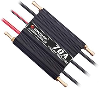 Flycolor 70A Brushless ESC Speed Controller Support 2-6S BEC 5.5V/5A for Model Ship RC Boat