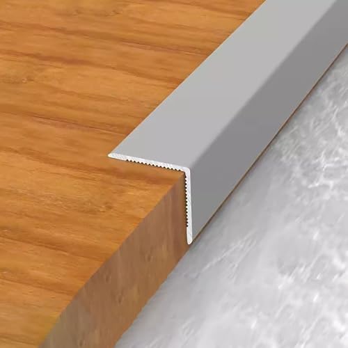 Coayuou Profile Carrelage Aluminium Baguette Murale Angle 90cm* 3pièces Protection Angle Mur Protection Angulaire Robuste pour Maison, Bureau Et Cuisine, Facile À Installer(10 * 10mm)