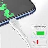 Micro USB Charger Cable For Samsung Galaxy A03/A02/A01/A10/A7 2018/A6 2018/J3/J4/J5/J6/J7/J7 Prime/S5/S6/S7/S7 Edge Super Fast Charging Data Sync Cable 1M Long USB A to Micro wire 2.4A Charging Lead - Image 4