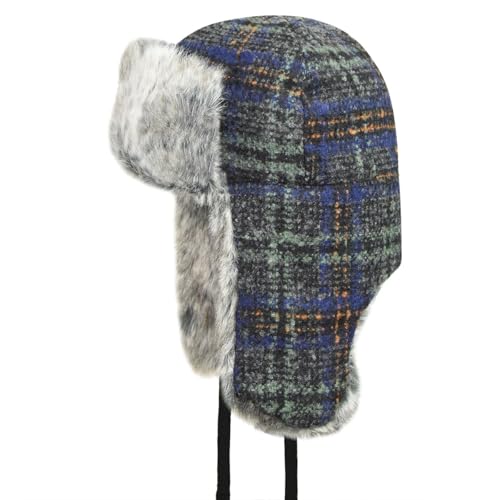 Image of Kangol Wool Ushanka Beret, Darkgray