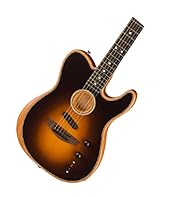 Two pickup systems:Fender Acoustasonic Noiseless; Fishman Under-Saddle Transducer Acoustic Engine delivers a new and unique set of acoustic and electric voices Patented Stringed Instrument Resonance System (SIRS) Integrated forearm and back contour a...