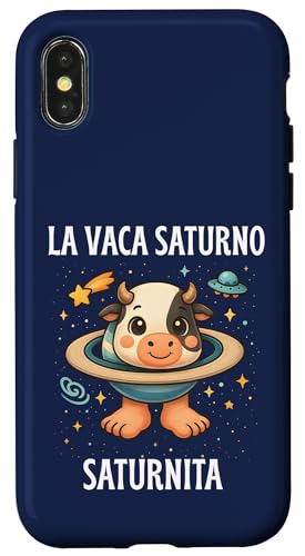 La Vaca Saturno Saturnita C^AuCbg~[ LbY X}zP[X iPhone X/XS p