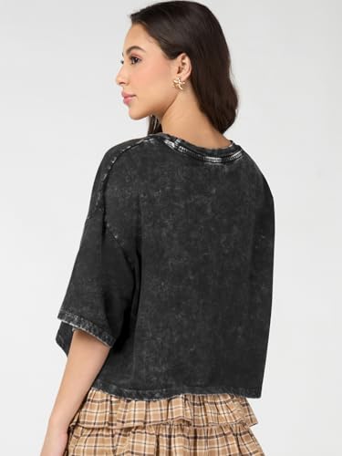 T-shirt en coton robuste 1.0 oversize pour un style décontracté - 3
