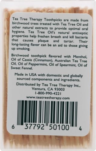 Miniatura 3 de Palillos con saber a té y menta de Tea Tree Therapy Paquete de 212 Árbol de té 12 12