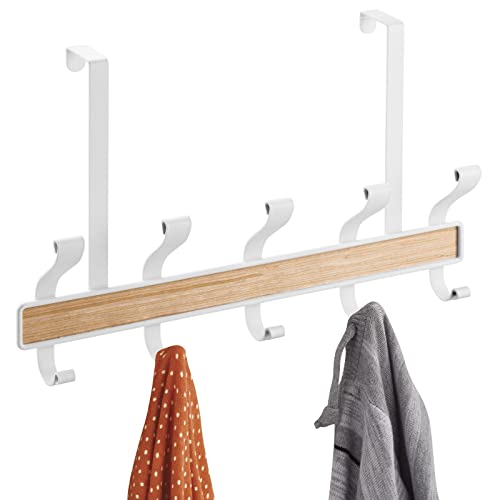 MDesign Appendiabiti da Porta con 10 Ganci