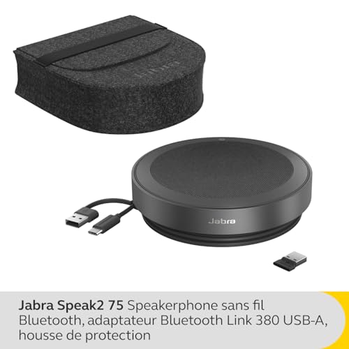 Image of Jabra Speak2 75 Wireless Bluetooth Speakerphone with USB-A