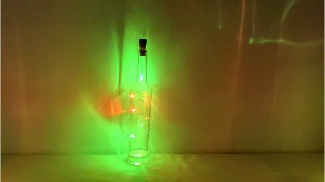 Acheter Lumières De Bouteille De Vin Avec Liège LED Guirlande Lumineuse Fil De Cuivre Fée Guirlande Lumières Noël Fête De Vacances Décoration De Mariage