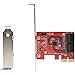 StarTech.com SATA PCIe Card - 4 Port PCIe Expansion Card - 6Gbps - Low/Full Profile - ASM1164 Non-Raid - PCI Express to SATA Converter, TAA (4P6G-PCIE-SATA-CARD)