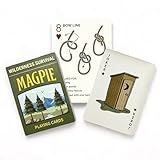 One Deck of Waterproof Wilderness Survival Playing Cards for Camping, Hiking, & Outdoor Adventures by Magpie Cards