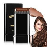 Safe and Convenient Comb Hair Dye, Waterproof and Sweat-Proof Hair Dye Comb, Portable Hair Colouring Comb, Quick Touch-Ups, 2 in 1 Instant Dye for Women & Men (Coffee)