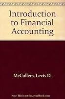 Introduction to Financial Accounting (Melville series on management, accounting, and information systems) 0471583650 Book Cover