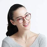 Suertree Okulary do czytania, 3-pak okularów komputerowych modne wygodne okulary do czytania gradientowe ramki zawiasy sprężynowe okulary wspomagane czytnikiem dla mężczyzn kobiet JH220