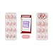 Kiss Impress No Glue Mani Press On Nails, Design, 'Even Better', Pink, Short Size, Oval Shape, Includes 30 Nails, Prep Pad, Instructions Sheet, 1 Manicure Stick, 1 Mini File